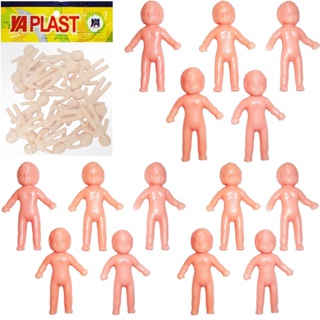 kit 100 mini bonecos pelados para sacolas surpresas e lembracinhas em Oferta na Shopee