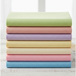 Kit Feltros Santa Fé Cores Lisas Tons de Algodão Doce - 7 Cores em Oferta na Shopee