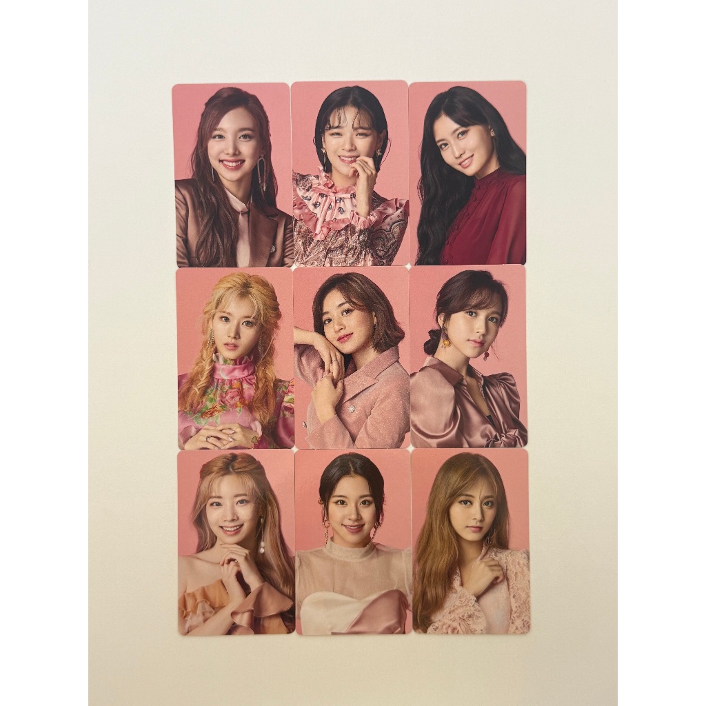 twice &twice repackage photocard original kpop em Oferta na Shopee