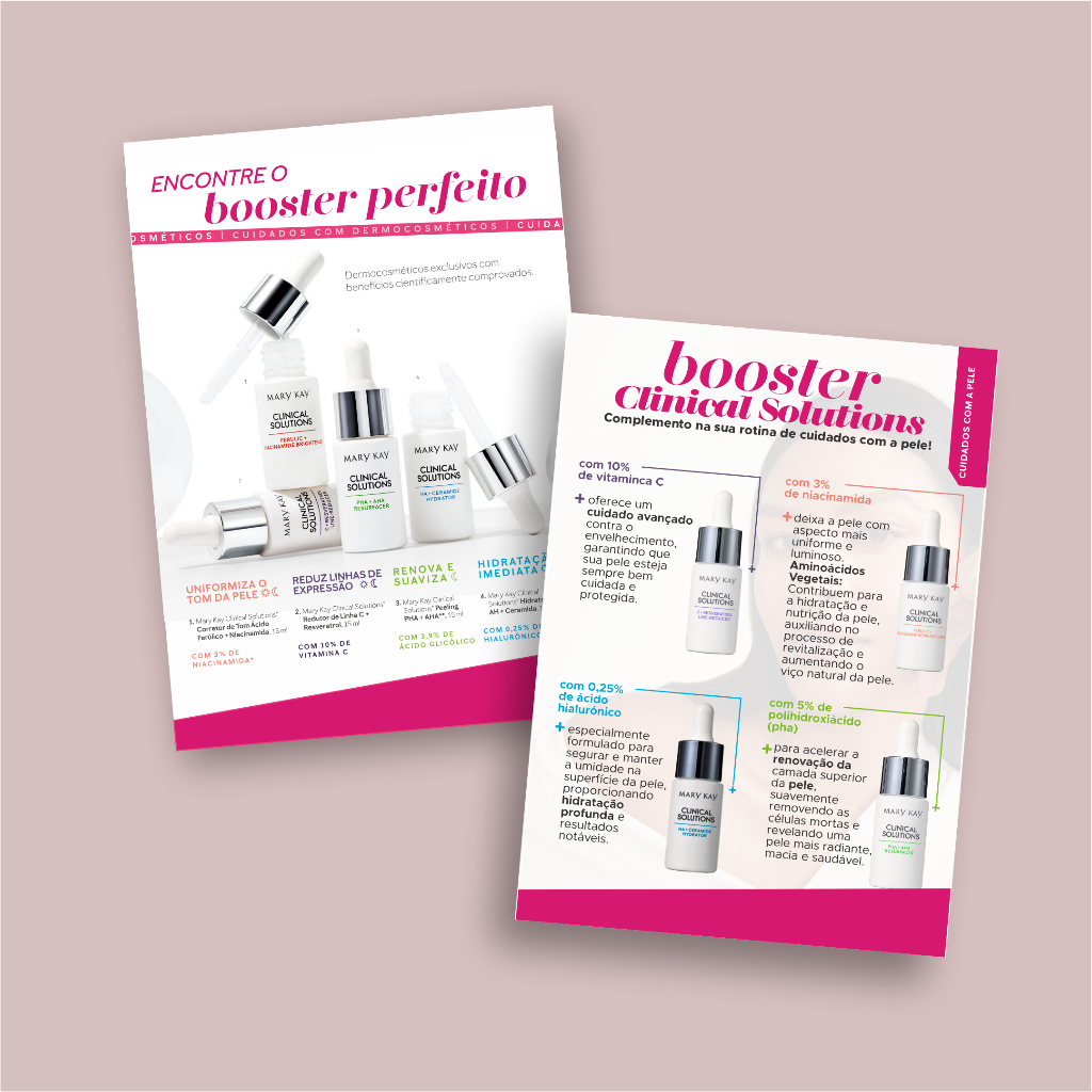 Pct 100 und Folheto Apresentação Booster Clinical Solutions Mary Kay