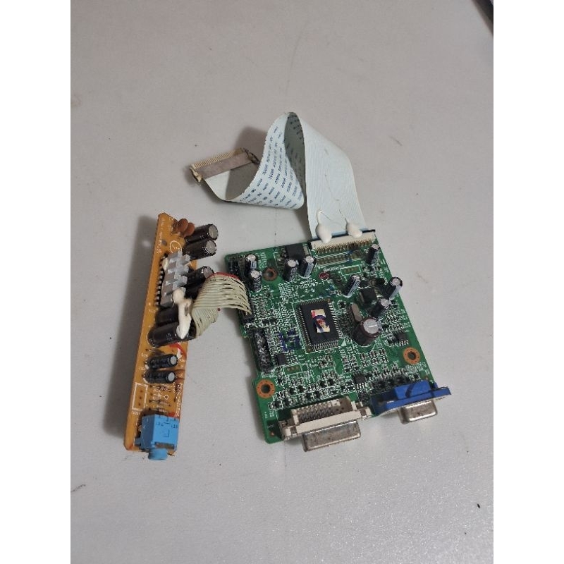 Placa Principal Com Cabo Flat Pra Monitor AOC 912VWA