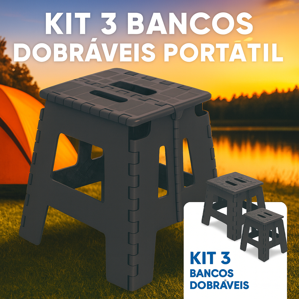 Bancos Portáteis na Black Friday 2025 | BuscaProdutos