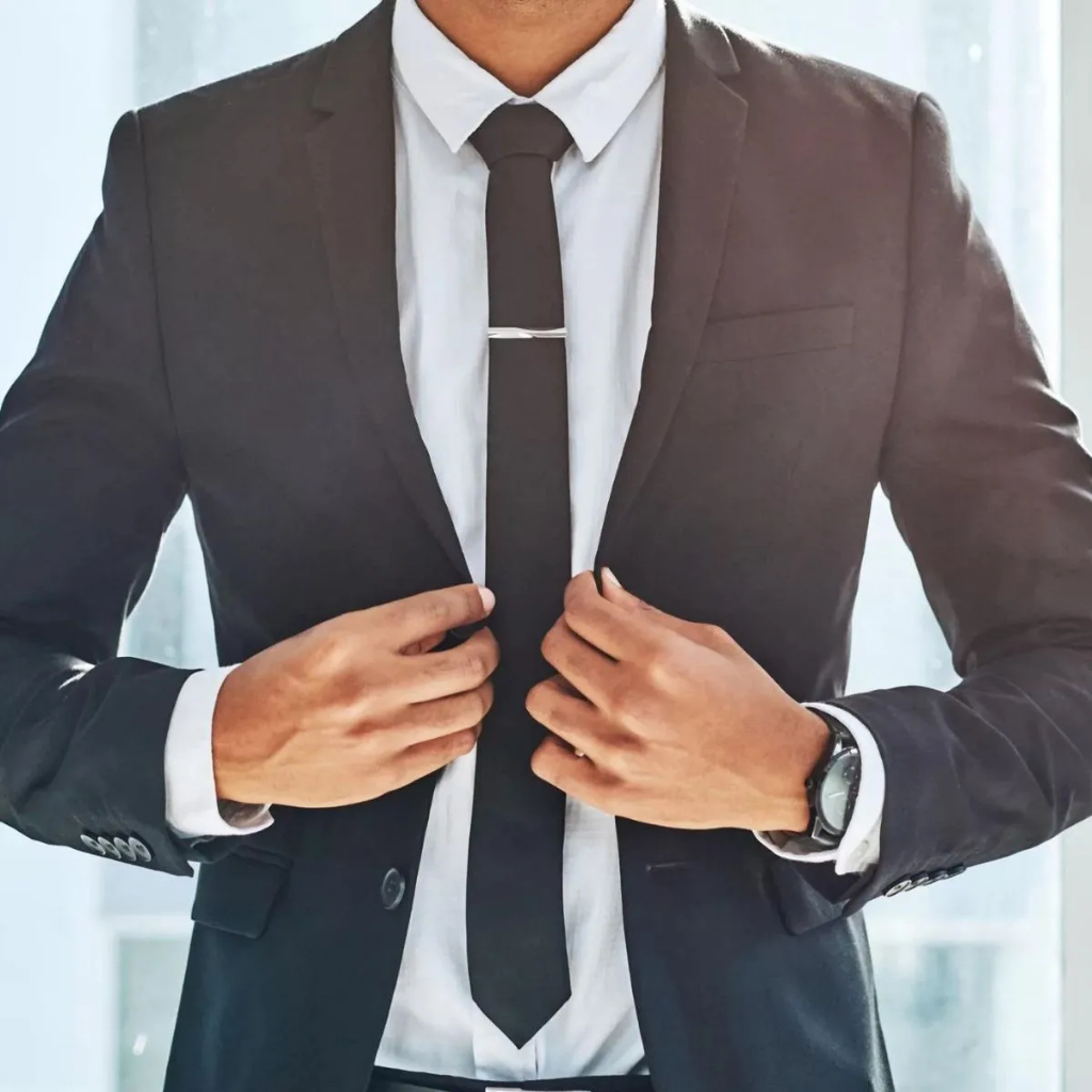 Grampo De Gravata De Alta Qualidade/Masculinas Clássico/Dourado/Fosco/Simples -Aço aInoxidável BS-0552 em Oferta na Shopee