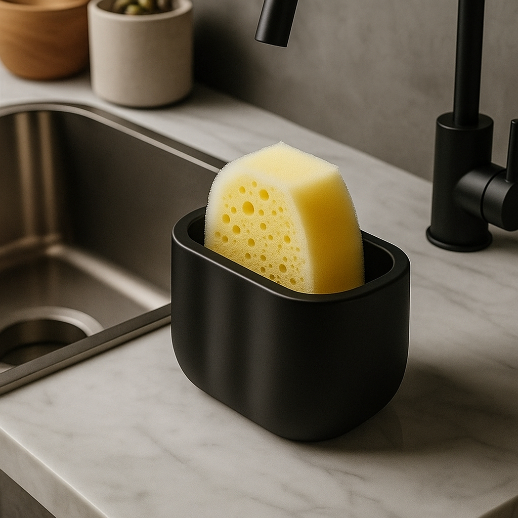 Porta Esponja Organizador de Pia Cozinha Compacto Moderno Resistente em Oferta na Shopee