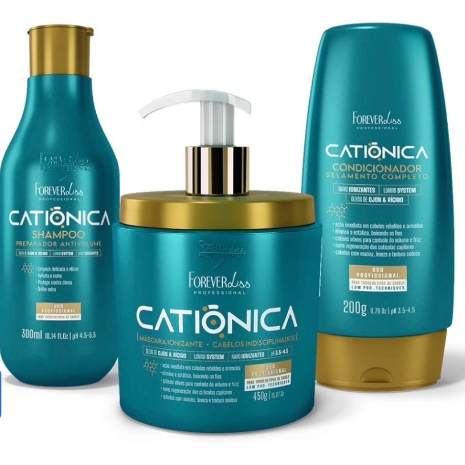 Kit Ionizante Catiônica Completa Forever Liss