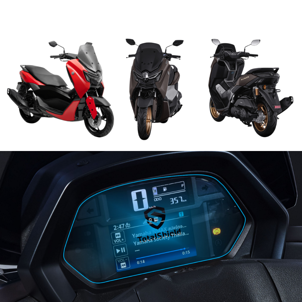 Película Protetora Hidrogel Tpu Regenerativa Painel Tela Moto N Max 160 2025 Nmax 160 2026