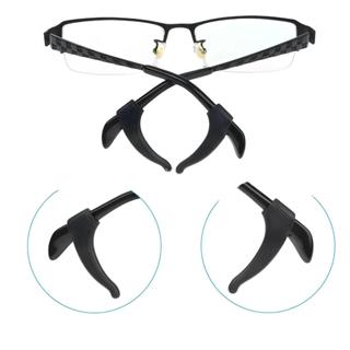 Kit 12 Suporte Armação Óculos Antiderrapante Trava Haste De Silicone Para Óculos Gancho De Orelha em Oferta na Shopee