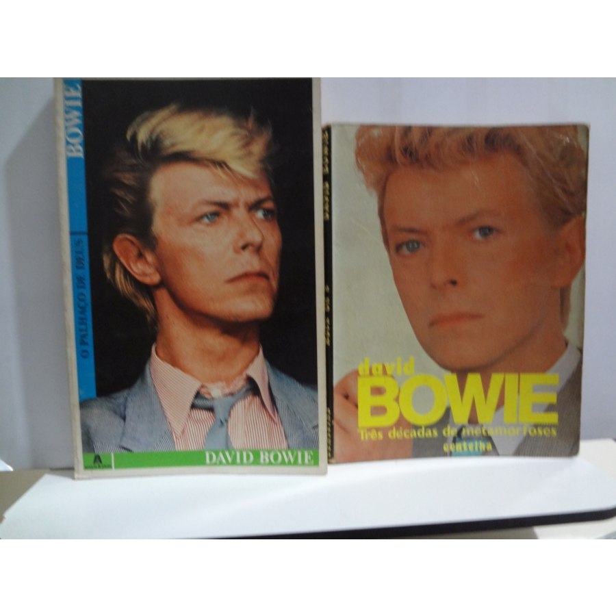 2 Livros David Bowie O Palhaço de Deus + David Bowie Três Décadas de Metamorfoses