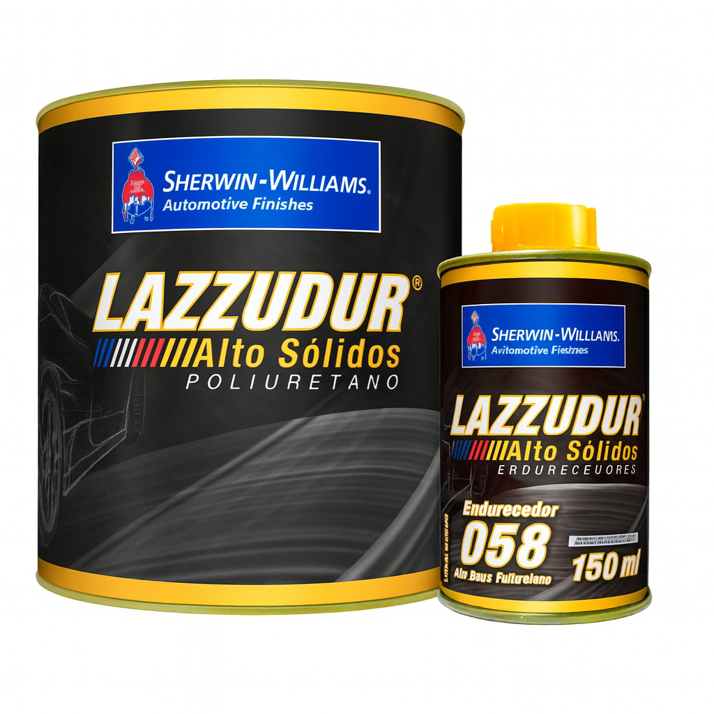 Verniz PU Alto Solidos 8050 C/ Catalizador 058 - Lazzudur 900ml