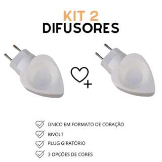 KIT 02 AROMATIZADOR DIFUSOR DE AROMAS AMBIENTE BRANCO em Oferta na Shopee