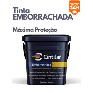 Tinta De Parede Emborrachada Cintilar Lavável 18kg Antimofo Sem Cheiro Impermeável Flexível em Oferta na Shopee