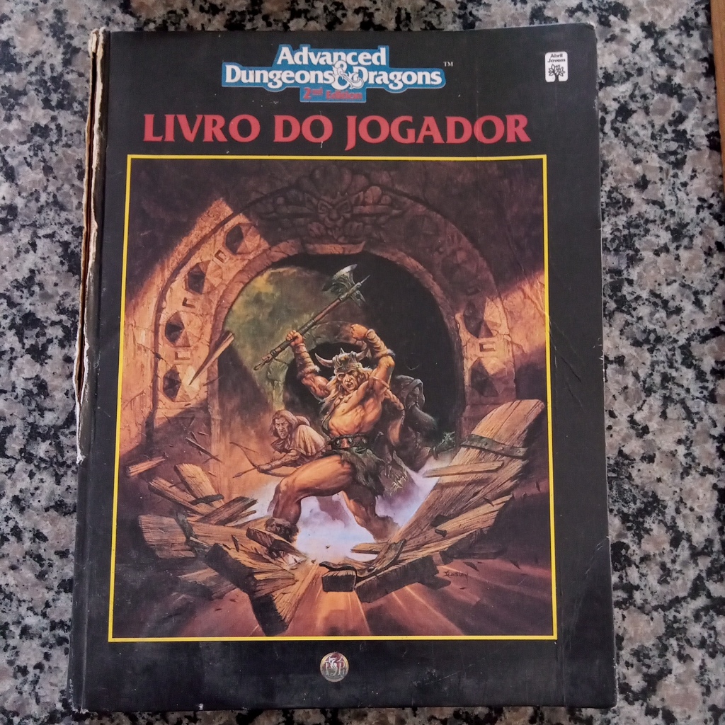 Livro Advanced Dungeons & Dragons - Livro Do Jogador