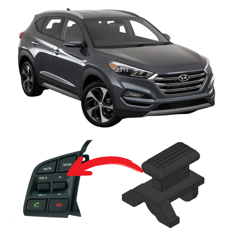 Botão de ajuste do volante do volante Hyundai Tucson