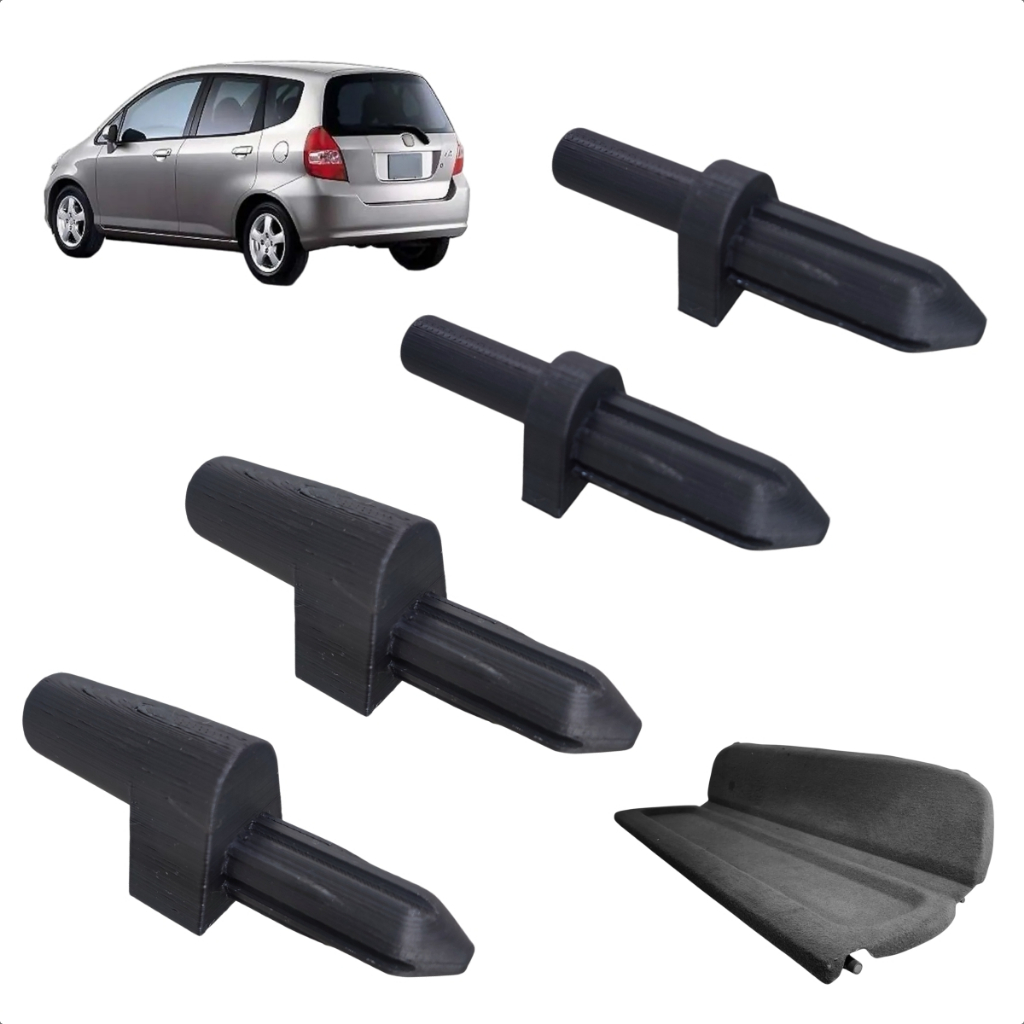 Kit Pinos Tampão Porta Malas Honda Fit 2004 A 2008 em Oferta na Shopee
