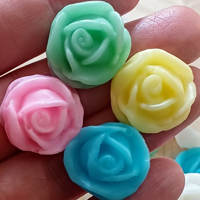 35 Sabonete Mini Florzinha perfumado para Lembrancinha mini Rosinhas -  Escolher cores e aromas chat