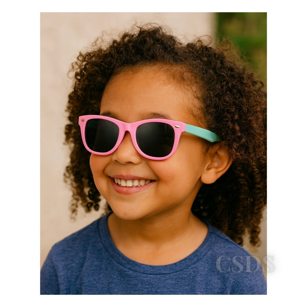 Óculos de Sol Flexível Infantil Médio 49cm e Pequeno 45cm POLARIZADO, UV400 Super Qualidade Garantia