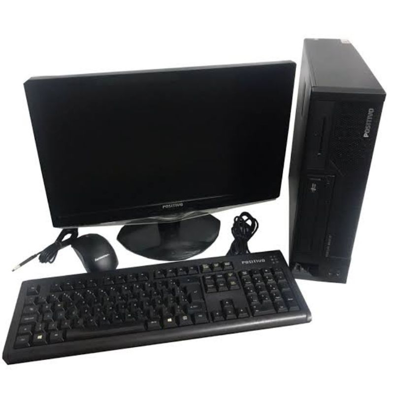 computador pos i3 4 geracao 8gb ddr3 ssd 120gb monitor de 17 wifi