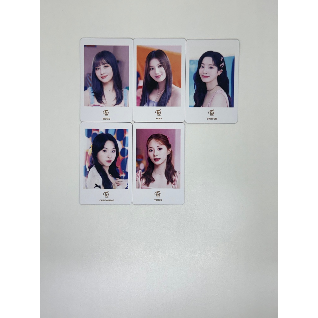 twice celebrate pola photocard original kpop
