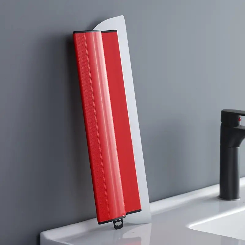 Desempenadeira Aço Inox Para Massa Corrida 25cm 40cm 60cm Lâminas substituível Economize esforço
