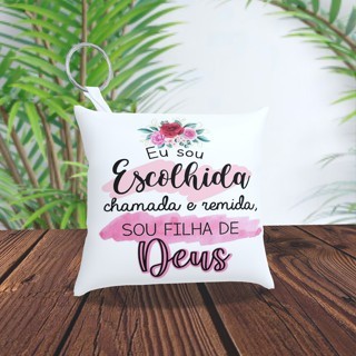 Kit 30 Almochaveiros Religiosos personalizados Arte frente e verso em Oferta na Shopee