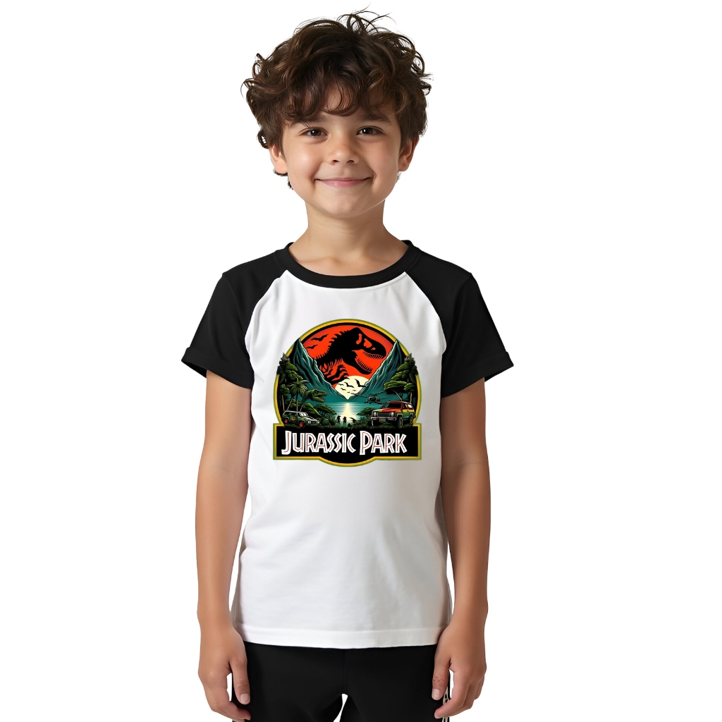 Camiseta Menino Dinossauro Jurassic Park World