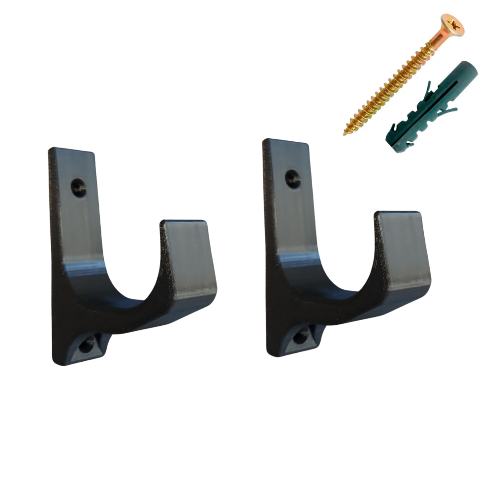 Suporte de Parede para Rifles Airsoft | Compatível com AEP e GBB (Par) | ABS Reforçado