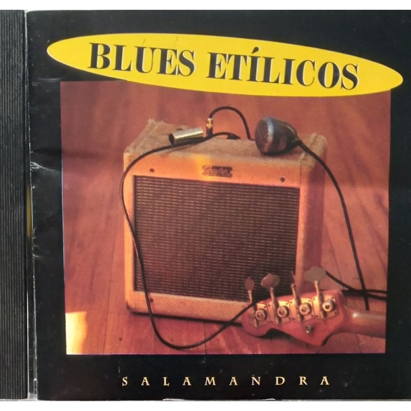 Cd original Salamandra- Blues Etílico, O Melhor do Blues carioca  com Ed Motta é Paulo Moura