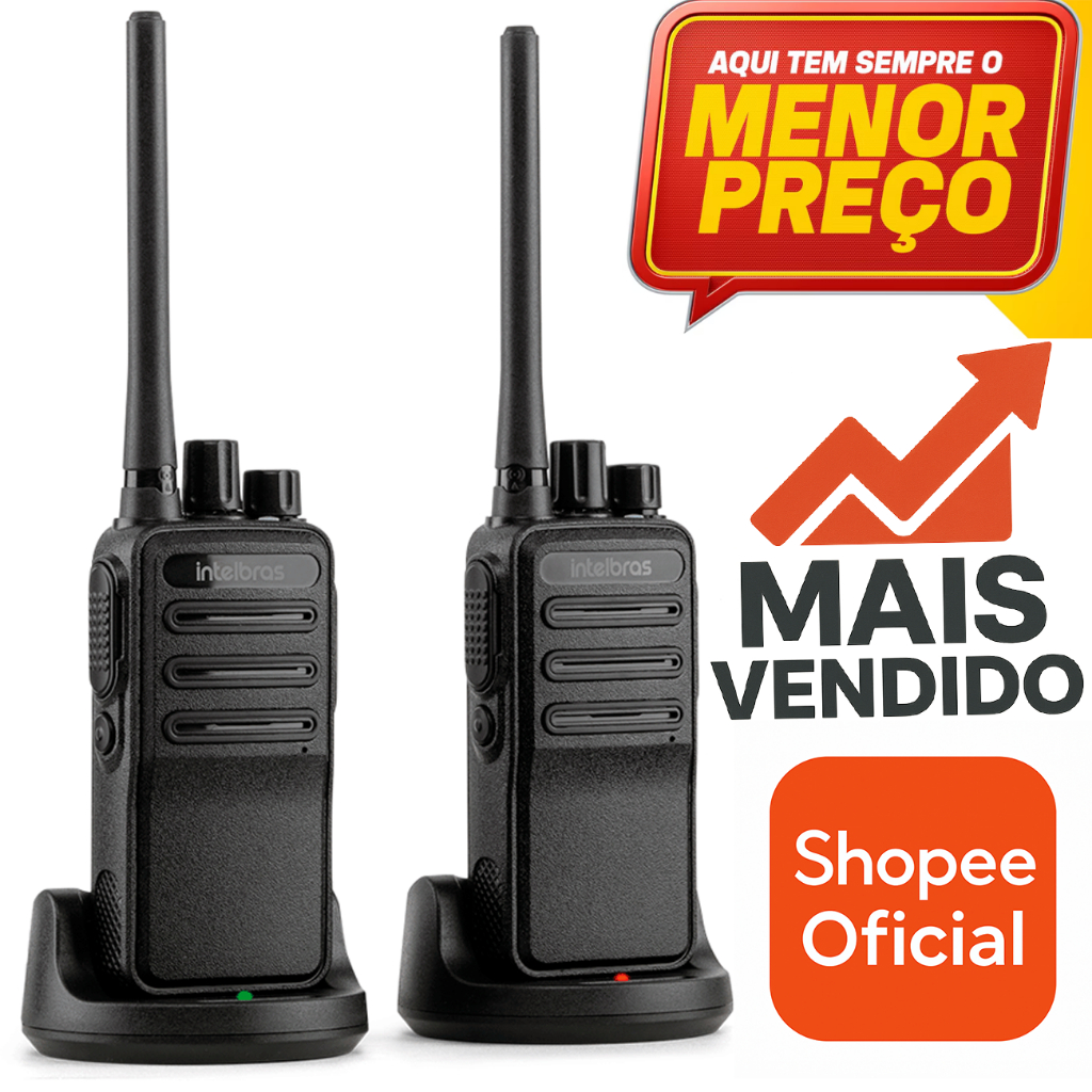 Rádio Comunicador Longo Alcance Intelbras Rc 3002 G2 Preto: Onde Comprar | BuscaProdutos