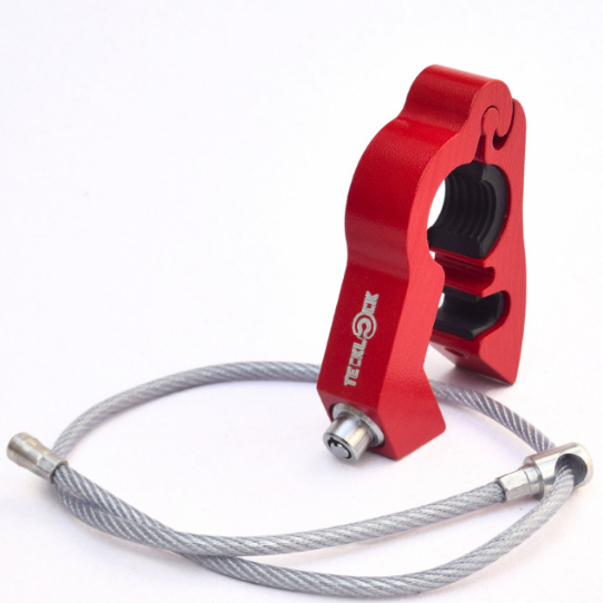 Trava para Moto Antifurto TeckLock Bloqueia acelerador e freio | Trava Tecklock + Trava de Capacete