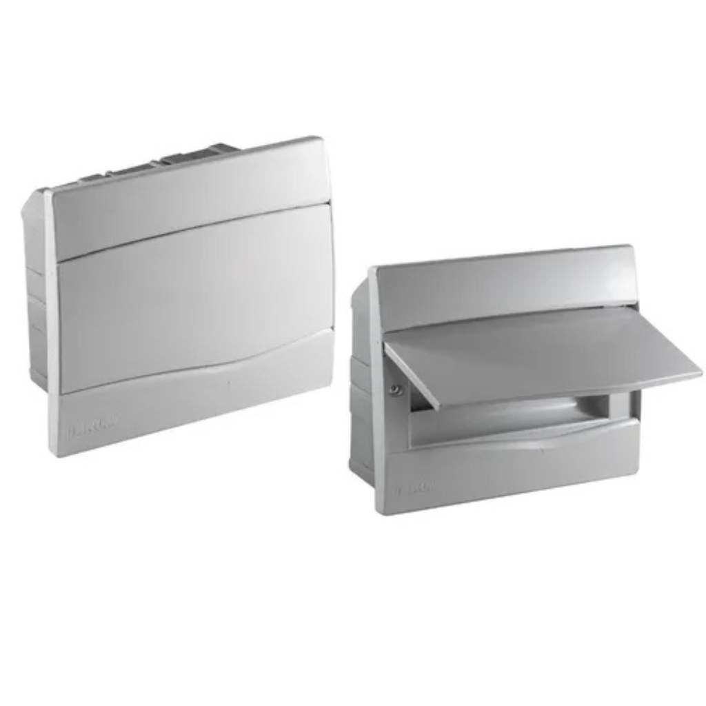 Centrinho P/ 9, 12, 18, 24 Disjuntores IP40 Quadro de Distribuição Din Embutir BRUM