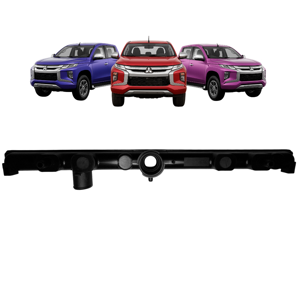 Caixa De Radiador Mitsubishi L200 Super Pino Longe C Vedação