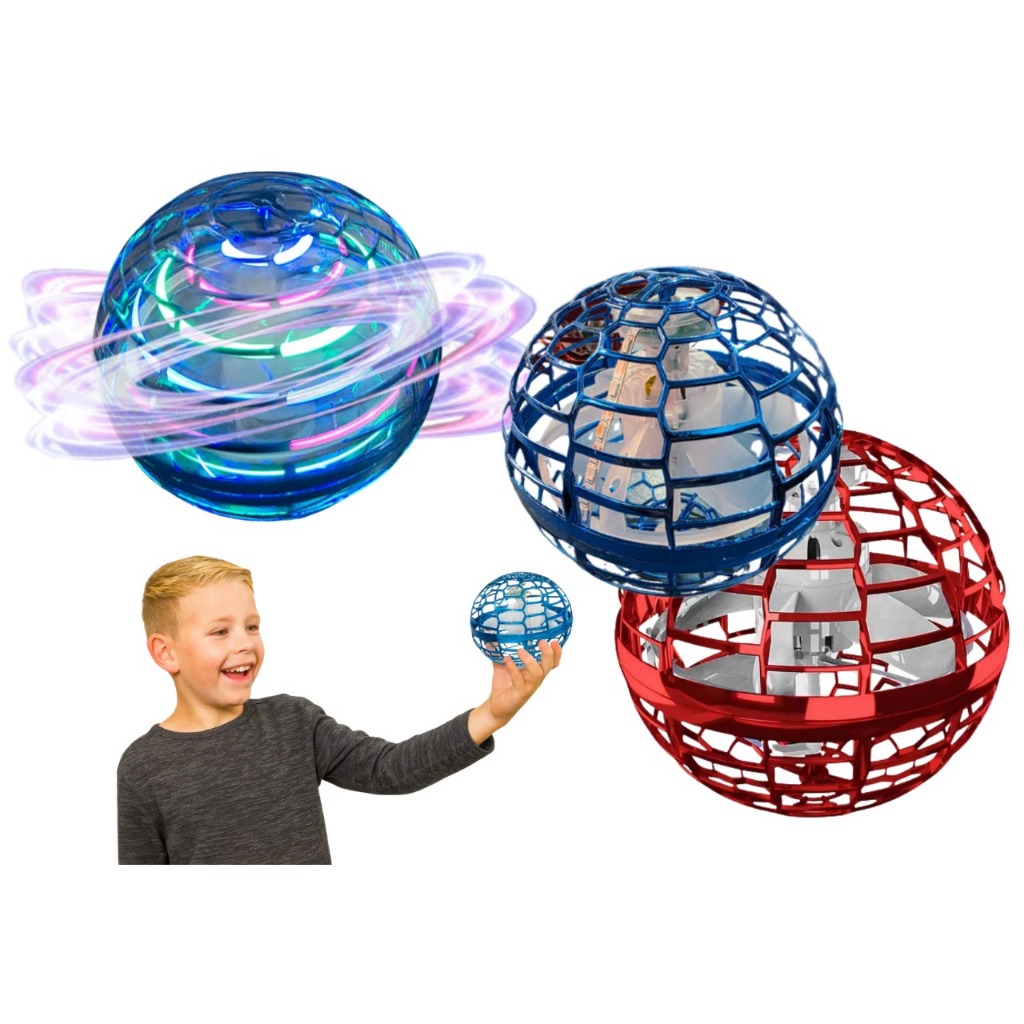 Bola Spinner Voadora com Led Hand Spinner Boomerang