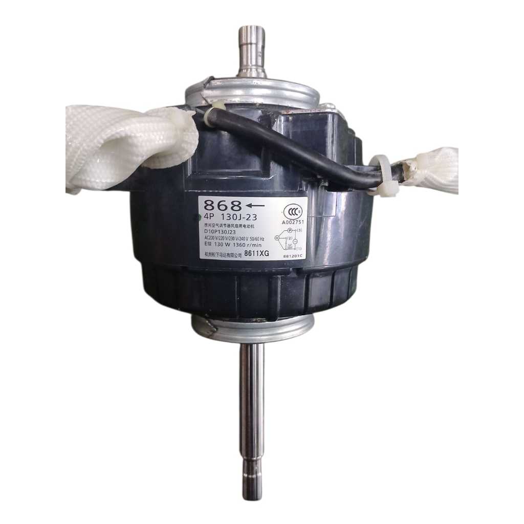 Motor Ventilador da Evaporadora de Duto Daikin 868 4P 130J-23 D10P130J23 |  FXDQ63NDVE