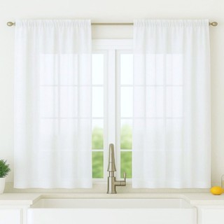 Cortina Linho Voil Flame Luxo 3,00x1,30 Varão Passante Sala Quarto em Oferta na Shopee