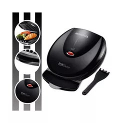 Sanduicheira e Grill G 06 Grelhas Antiaderente Black Express 1000W Mondial
