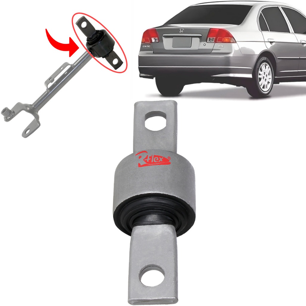 Bucha 42,5mm Do Tirante Braço Superior Traseiro Civic 2001 2002 em Oferta na Shopee
