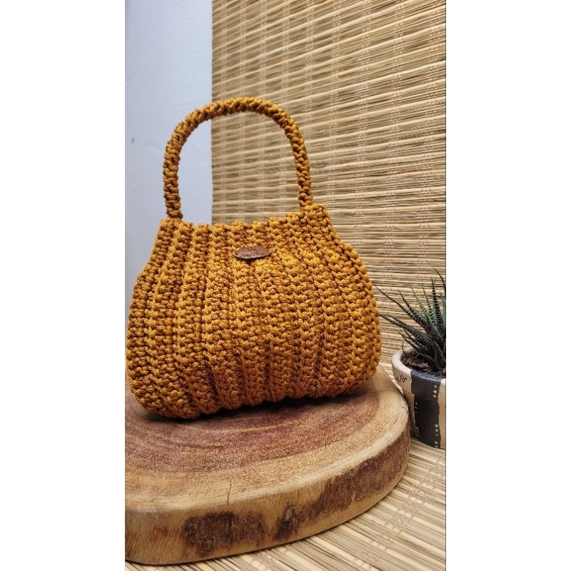 Bolsa Mel em crochê bolsa de mão em croche clutch croche