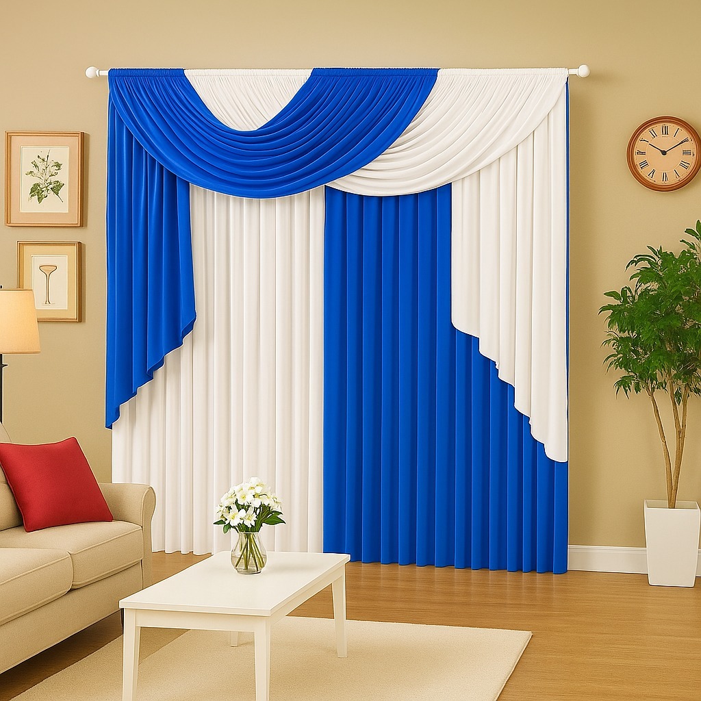 Cortina Elegance para sala e quarto.
