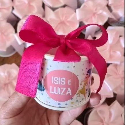 Tubolata Personalizada 5x6 Divertidamente/Lembrancinha Divertidamente/Aniversário/Chá de bebê/Maternidade/Todos os temas