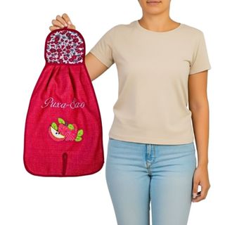 Puxa Saco GRANDE Dispenser de Sacolinhas Plásticas Vermelho - Envio Rápido em Oferta na Shopee