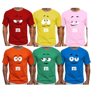 Camiseta MMs personagens animados fashion