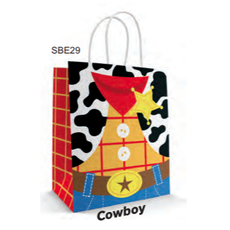 10 un. Sacolinha Surpresa Cowboy - Sacolinha Toy Story