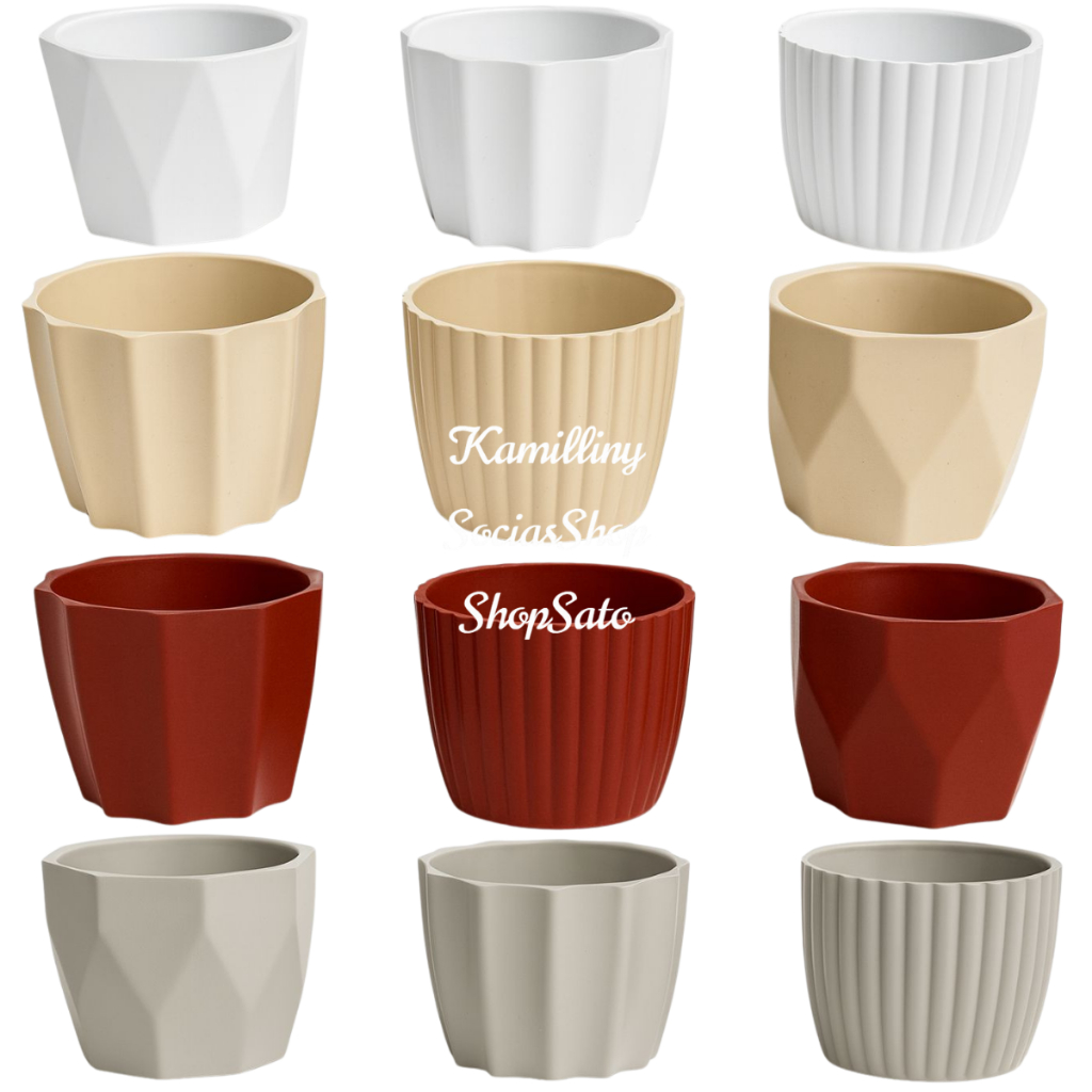 Mini Vasos Decorativos Para Arranjos De Suculentas Sortidos Coloridos