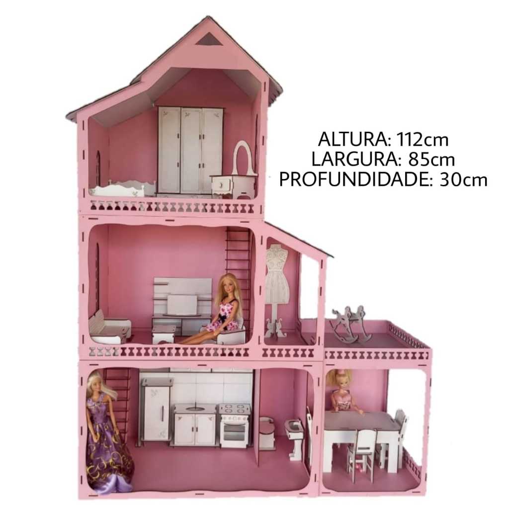 Móveis para Casinha de Boneca Grande: Onde Comprar | BuscaProdutos