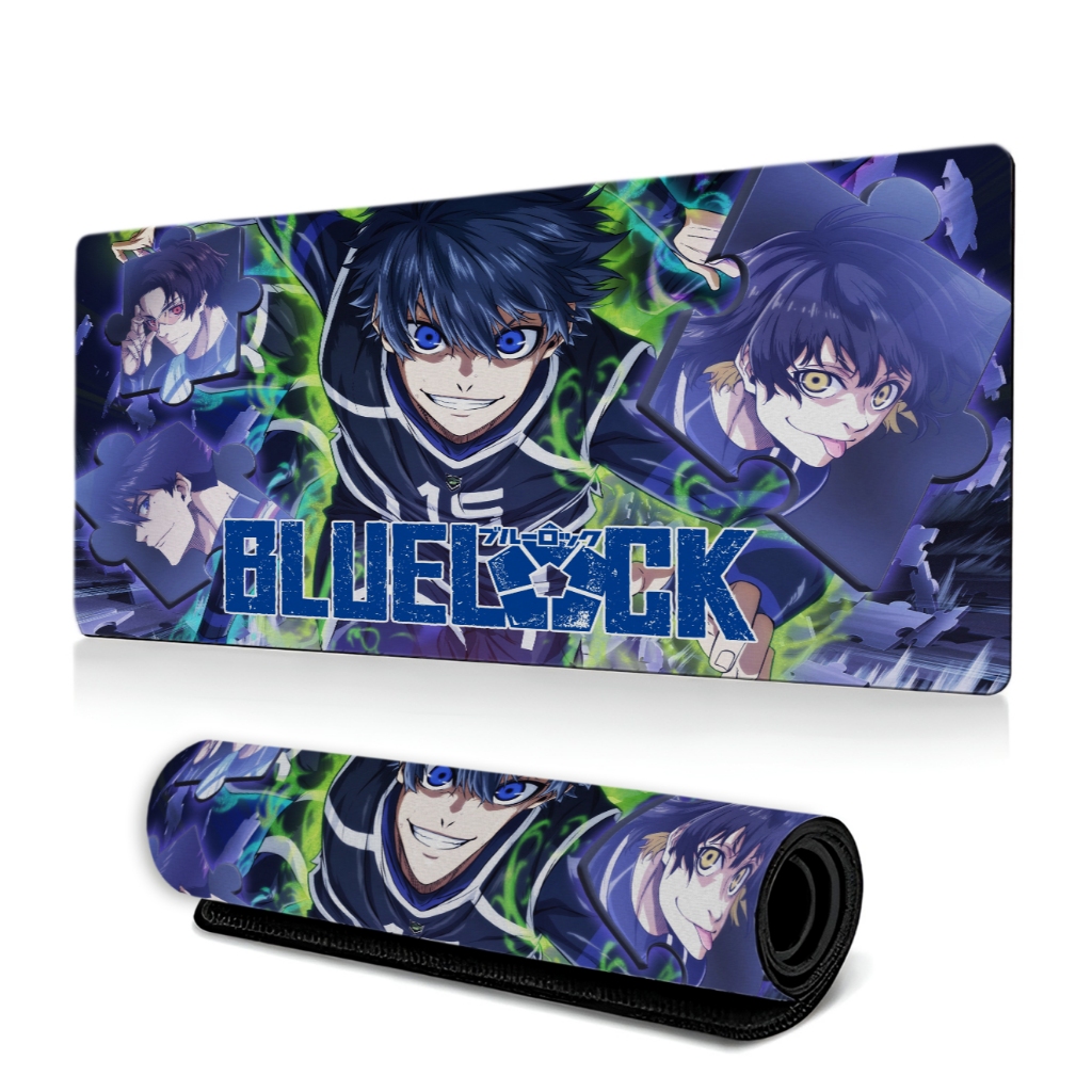 Mouse Pad Blue Lock 90x40 Profissional Informática