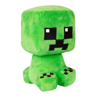 Pelucia boneco mine blocos game pixelado verde 25cm brinquedo presente decoração infantil em Oferta na Shopee