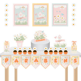 KIT festa - Kit só um Bolinho Margaridas Flor Margarida (LEIA A DESCRIÇÃO) em Oferta na Shopee