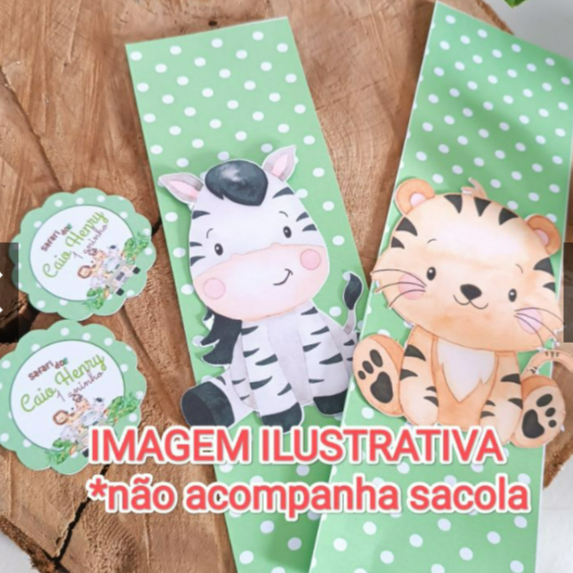 Tag + Faixa Aplique Sacola| Todos os Temas | Personalizados | Lembrancinhas| Aniversário