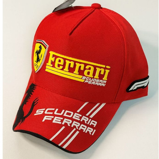 Boné Automobilismo Ferrari F1Preto ou Vermelho Trucker Aba Curva Snapback Premium em Oferta na Shopee