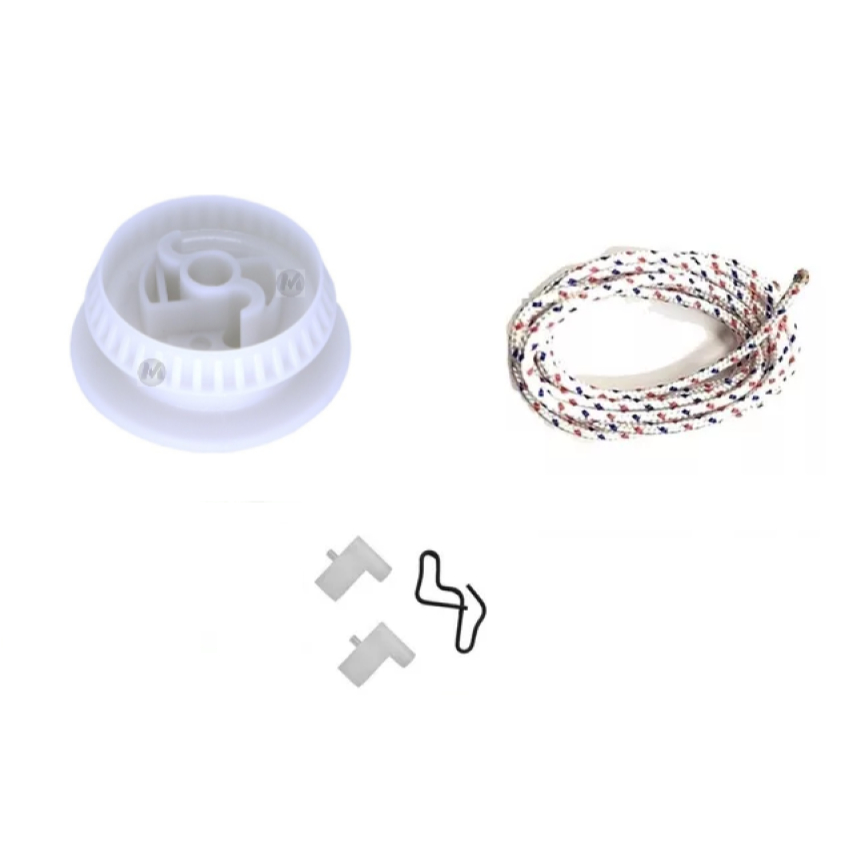 Kit Polia de partida peça engate e grampo para motosserra stihl MS 170, 180, 210, 230, 250